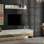 gold tv ünitesi kısıkköy mobilya