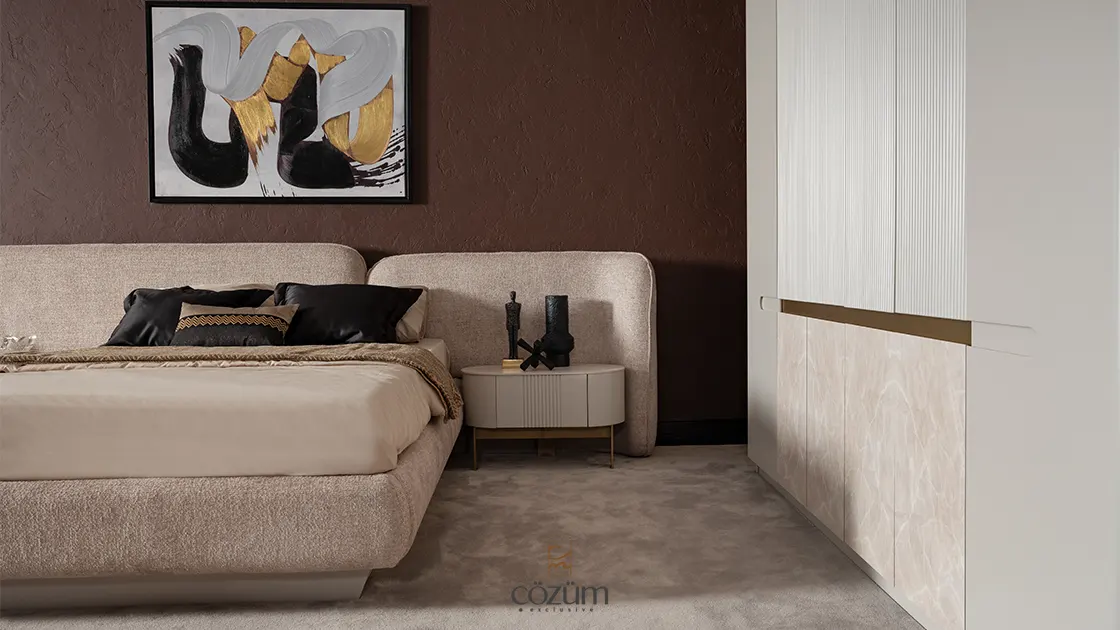 porto-yatak-odası-kısıkköy-izmir - Çözüm Mobilya Kısıkköy Mobilya Şehri Yatak Odası Takımı İzmir
