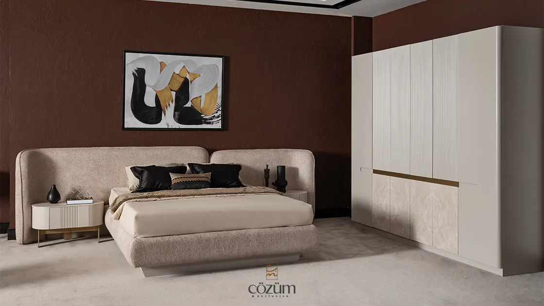 porto-yatak-odası-kısıkköy-mobilya - Çözüm Mobilya Kısıkköy Mobilya Şehri Yatak Odası Takımı İzmir