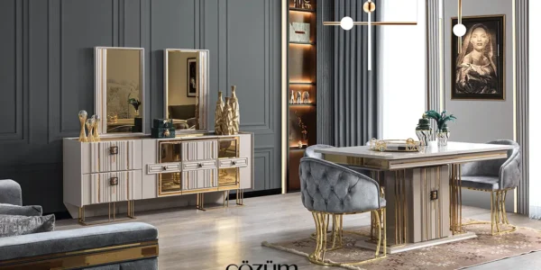 yemek-odası-takımı-kısıkköy-mobilya-kumsal - Çözüm Mobilya yemek odası takımı kısıkköy