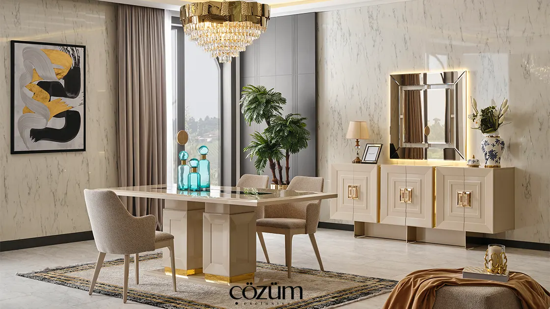 yemek-odasi-takimi-grande-kısıkköy - Çözüm Mobilya kısıkköy yemek odası takimi